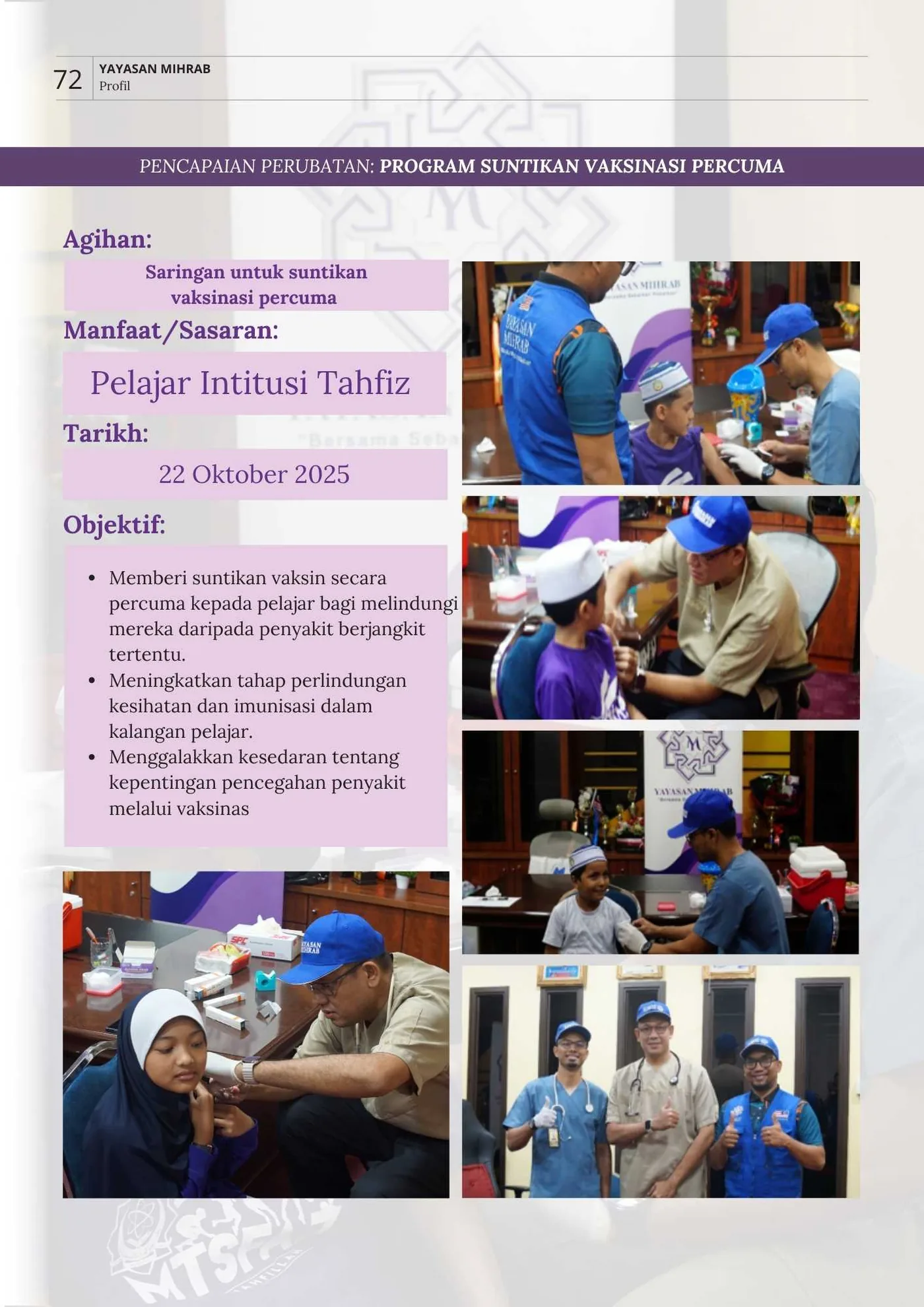 Poster Program Suntikan Vaksinasi Percuma